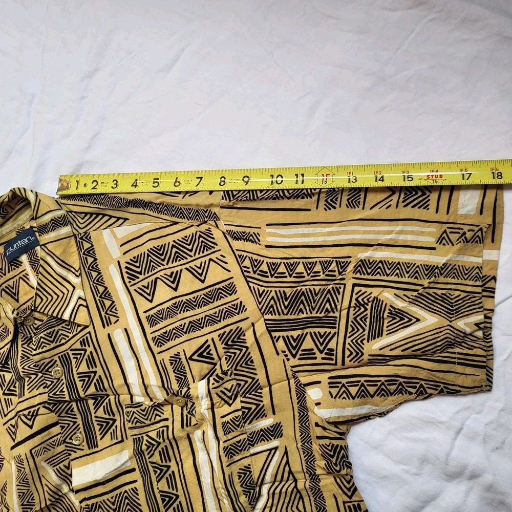 Puritan Men's Shirt‎ Short Sleeve Button-Up 